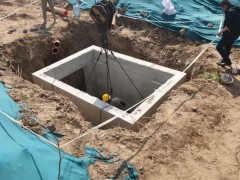 電纜井施工現場